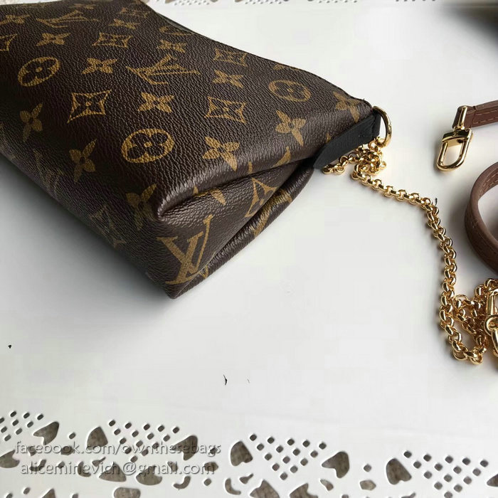 Louis Vuitton Monogram Canvas Pallas Clutch Noir M41638