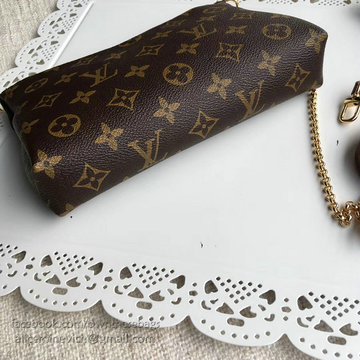 Louis Vuitton Monogram Canvas Pallas Clutch Noir M41638