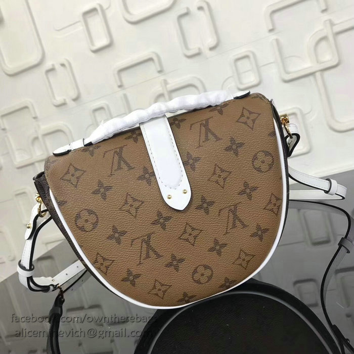 Louis Vuitton Monogram Reverse Canvas Chantilly Lock White M43645