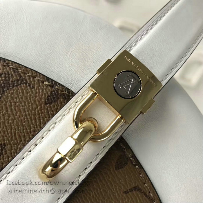 Louis Vuitton Monogram Reverse Canvas Chantilly Lock White M43645