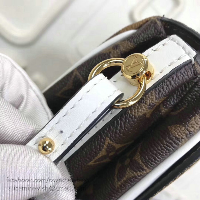 Louis Vuitton Monogram Reverse Canvas Chantilly Lock White M43645