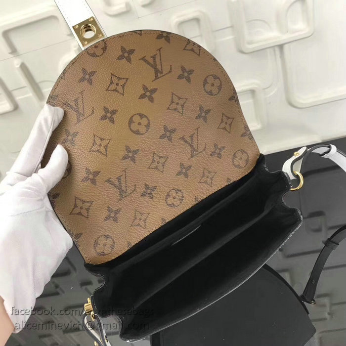 Louis Vuitton Monogram Reverse Canvas Chantilly Lock White M43645