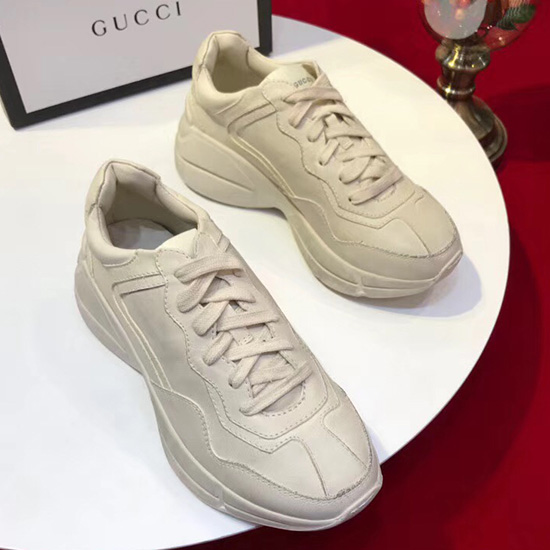 Rhyton Gucci leather sneaker 498916