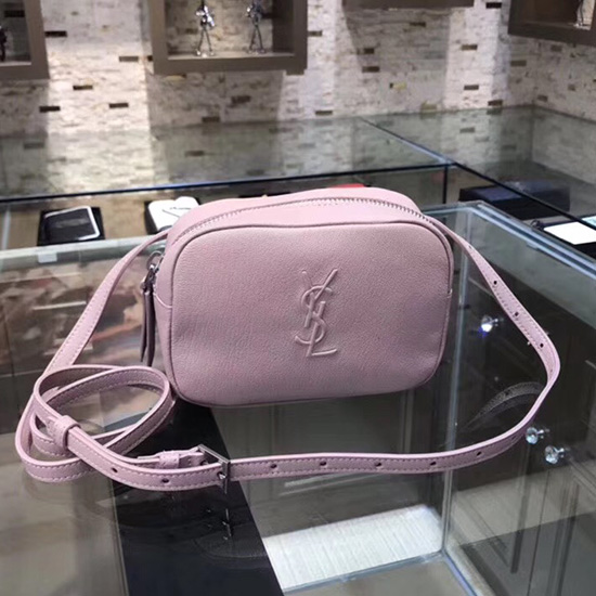 Saint Laurent Small Lou Camera Bag Pink 505976