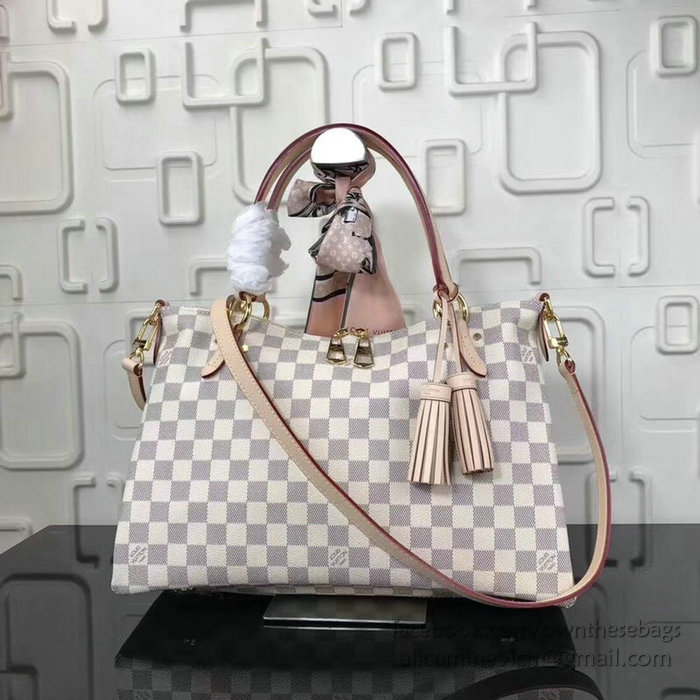 Louis Vuitton Damier Azur Canvas Lymington N40022