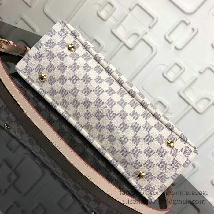 Louis Vuitton Damier Azur Canvas Lymington N40022