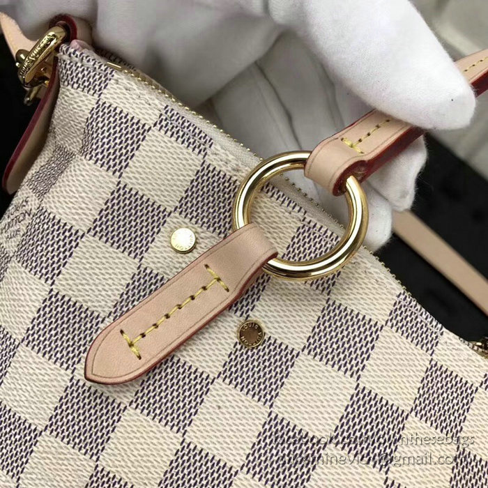 Louis Vuitton Damier Azur Canvas Lymington N40022