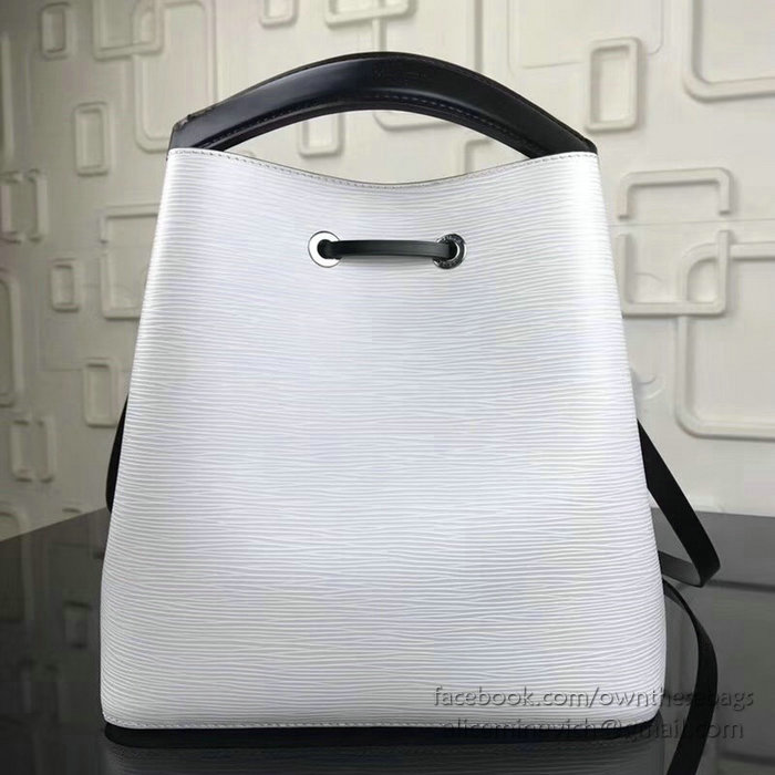 Louis Vuitton Epi Leather Neonoe White M54366