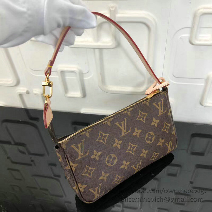 Louis Vuitton Monogram Canvas Pochette Accessoires Pouch M51980