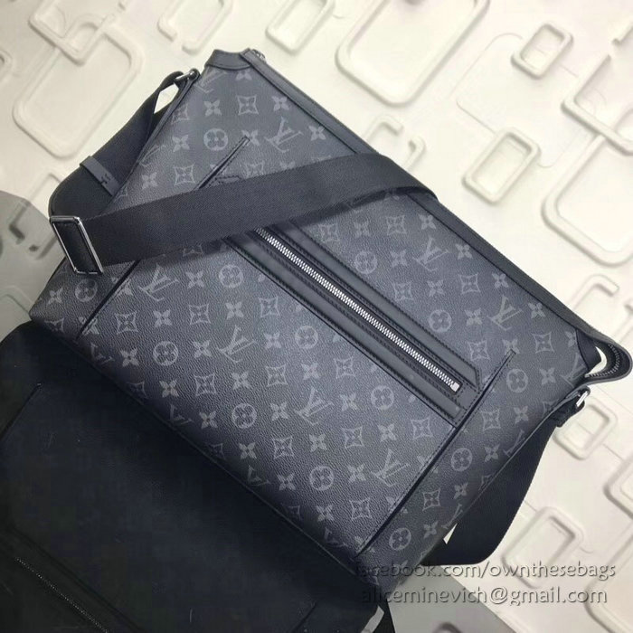 Louis Vuitton Monogram Eclipse Canvas Odyssey Messenger MM M44224