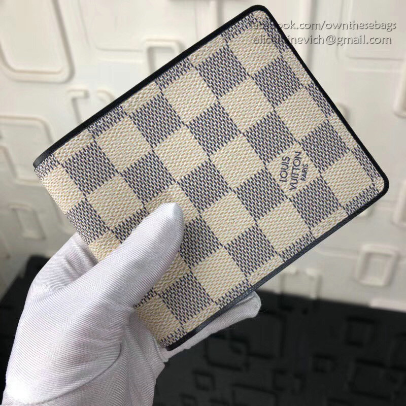 Louis Vuitton Damier Coastline Multiple Wallet N60121