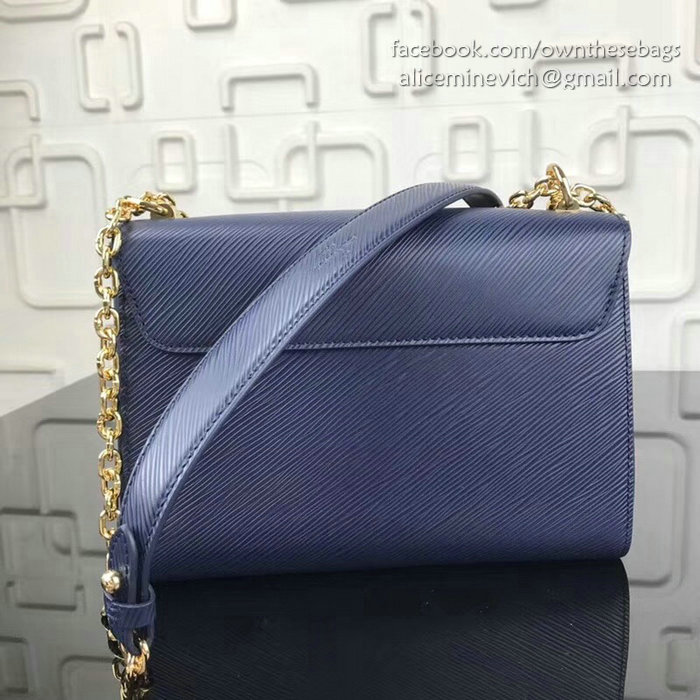 Louis Vuitton Epi Leather Twist MM Blue M50280