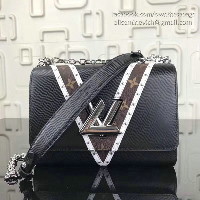 Louis Vuitton Epi Leather Twist MM Noir M50282