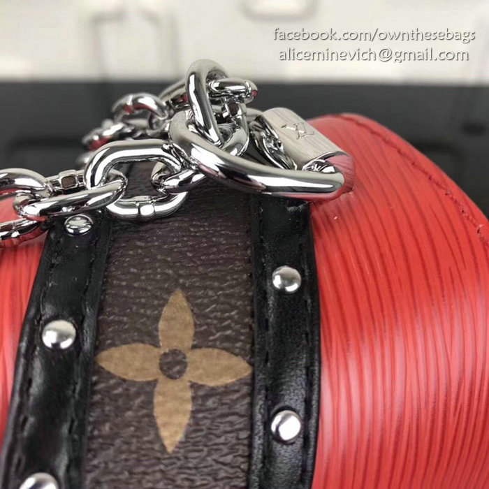 Louis Vuitton Epi Leather Twist MM Red M50282