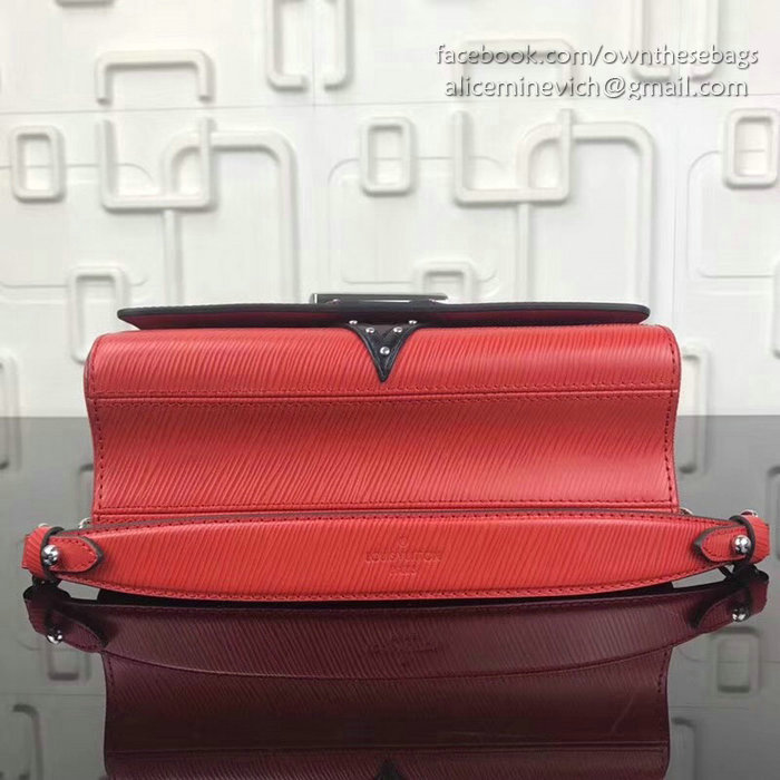 Louis Vuitton Epi Leather Twist MM Red M50282