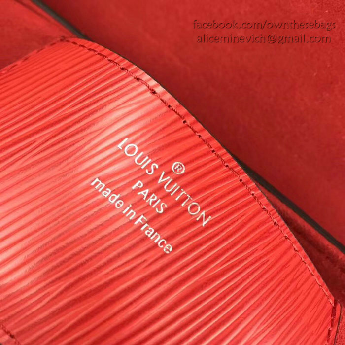 Louis Vuitton Epi Leather Twist MM Red M50282