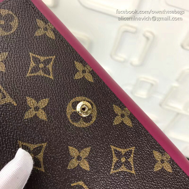 Louis Vuitton Flore Wallet Fuchsia M64585