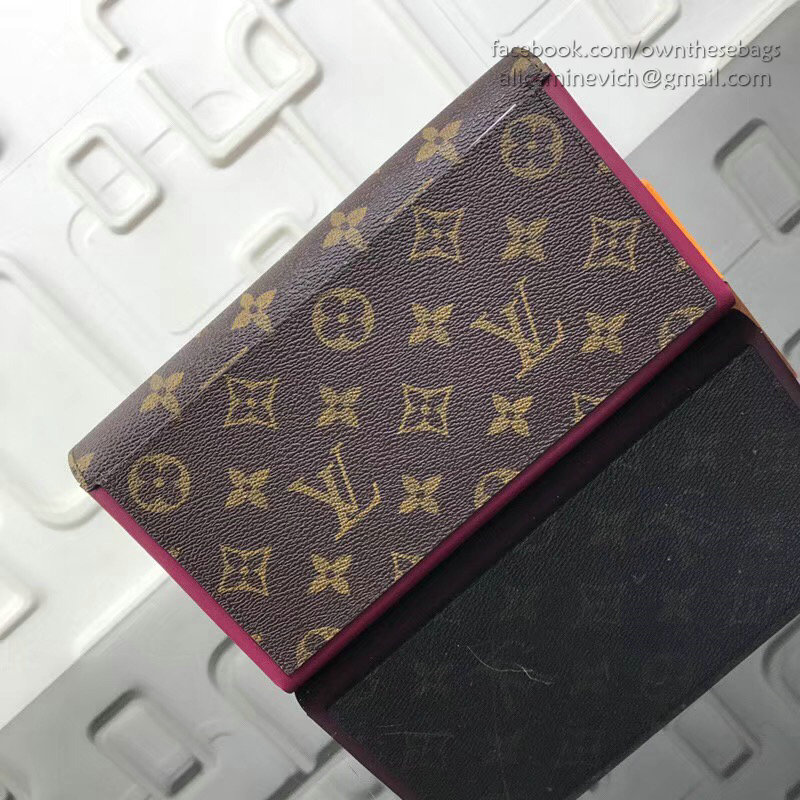 Louis Vuitton Flore Wallet Fuchsia M64585