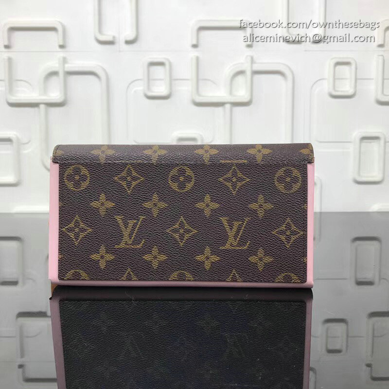 Louis Vuitton Flore Wallet Rose Ballerine M64585