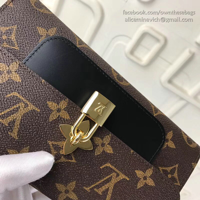 Louis Vuitton Flower Wallet Noir M62566