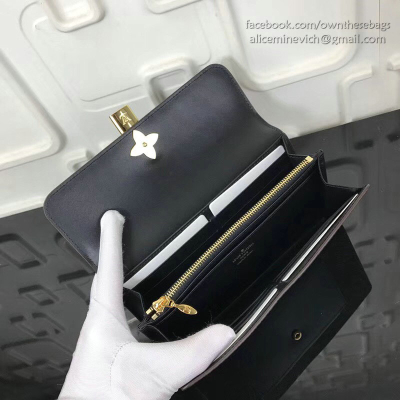 Louis Vuitton Flower Wallet Noir M62566