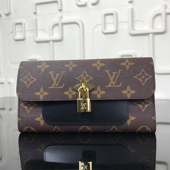 Louis Vuitton Flower Wallet Noir M62566