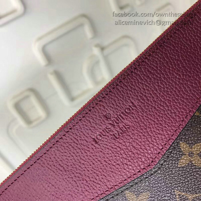 Louis Vuitton Monogram Canvas Daily Pouch Burgundy M64590