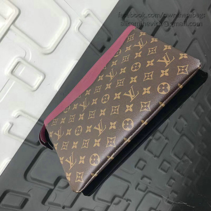 Louis Vuitton Monogram Canvas Daily Pouch Burgundy M64590