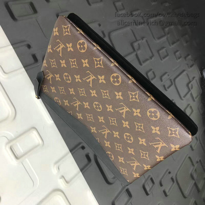 Louis Vuitton Monogram Canvas Daily Pouch Noir M64590