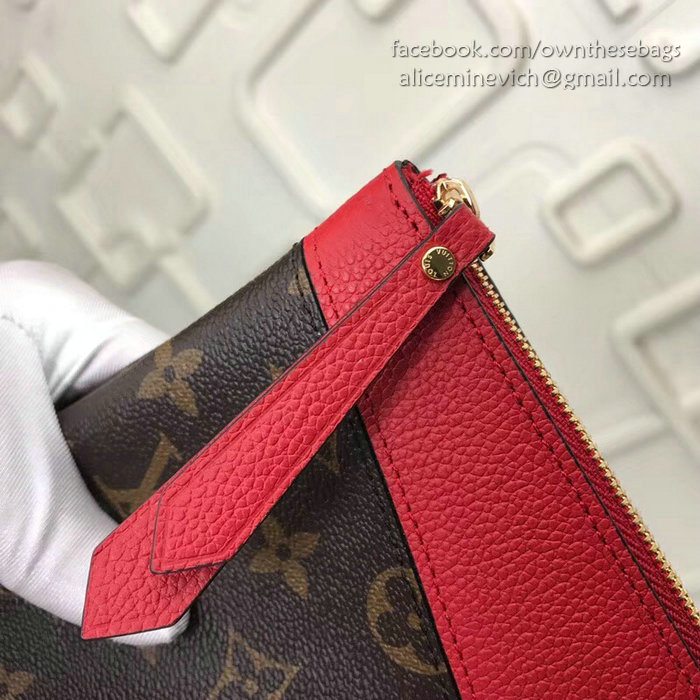 Louis Vuitton Monogram Canvas Daily Pouch Red M64590