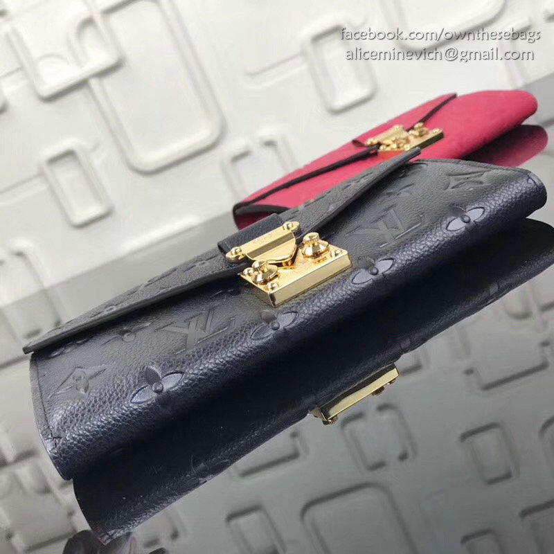 Louis Vuitton Monogram Empreinte Metis Wallet Noir M62459