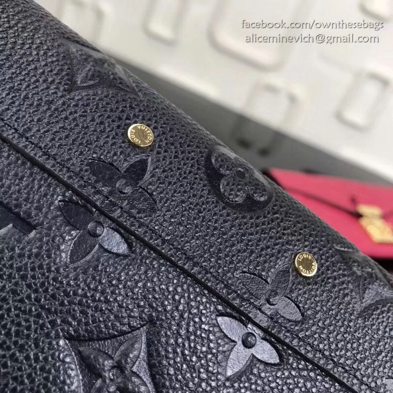 Louis Vuitton Monogram Empreinte Metis Wallet Noir M62459