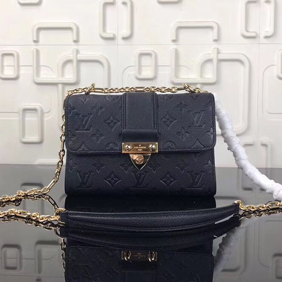 Louis Vuitton Monogram Empreinte Saint Sulpice BB Noir M44242