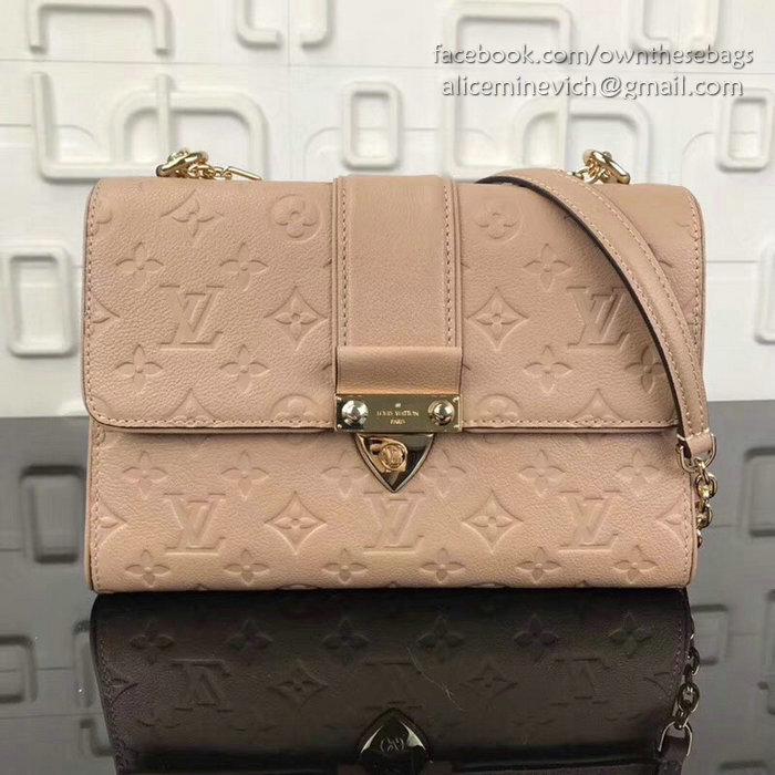 Louis Vuitton Monogram Empreinte Saint Sulpice PM Papyrus M43393