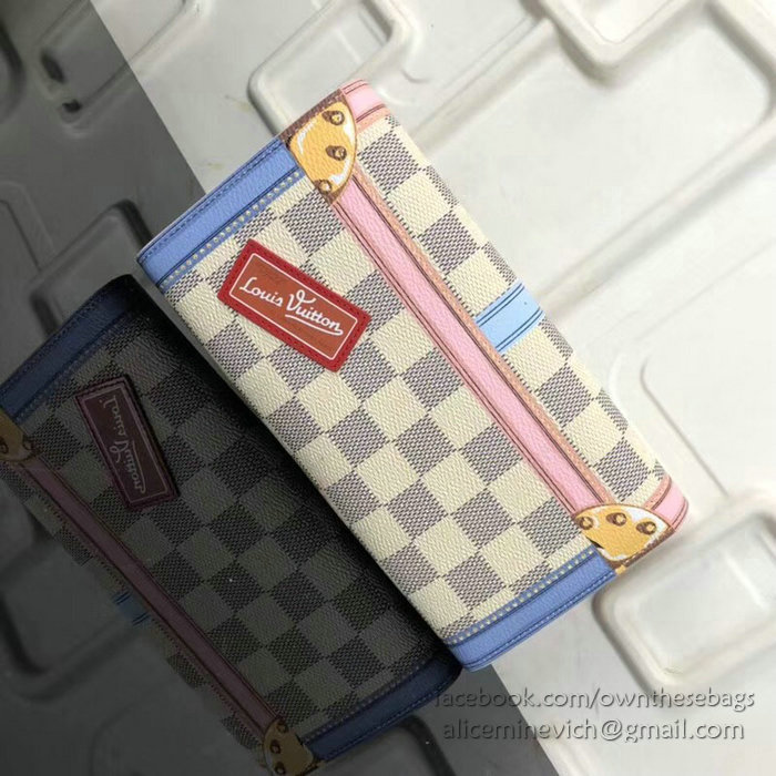 Louis Vuitton Damier Azur Canvas Sarah Wallet N60119