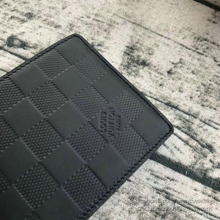 Louis Vuitton Damier Infini Leather Multiple Wallet N63124