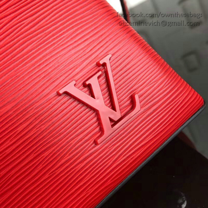 Louis Vuitton Epi Leather Epi leather Kleber PM Red M51333