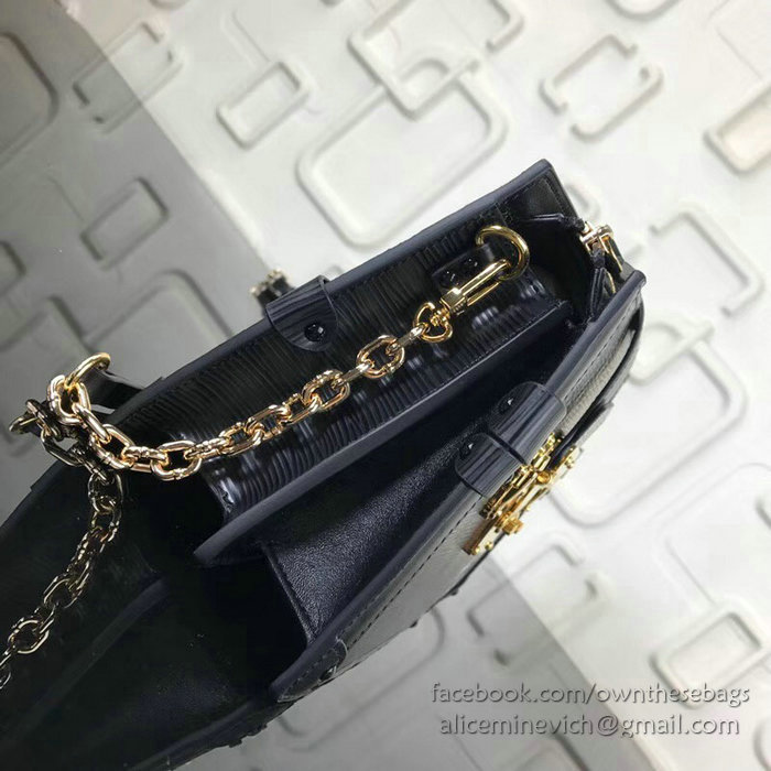 Louis Vuitton Epi Leather Trunk Clutch Noir M62254