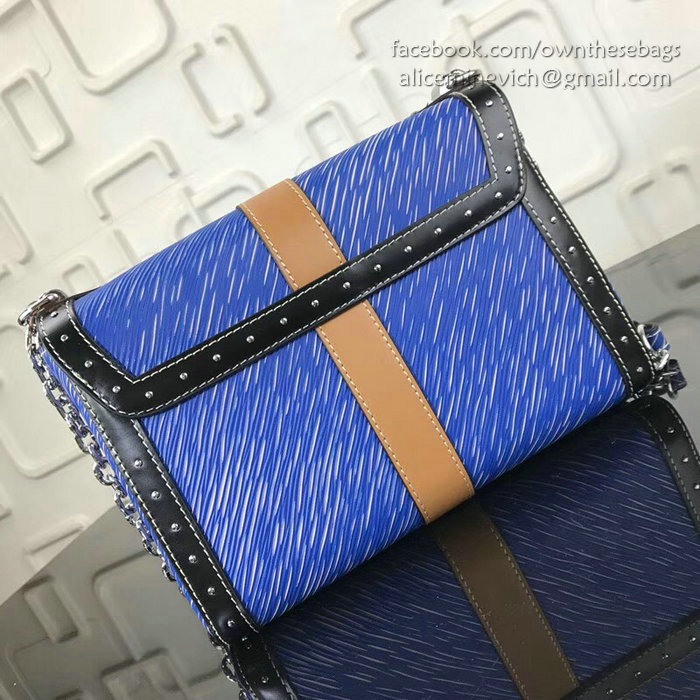 Louis Vuitton Epi Leather Twist MM Blue M43629