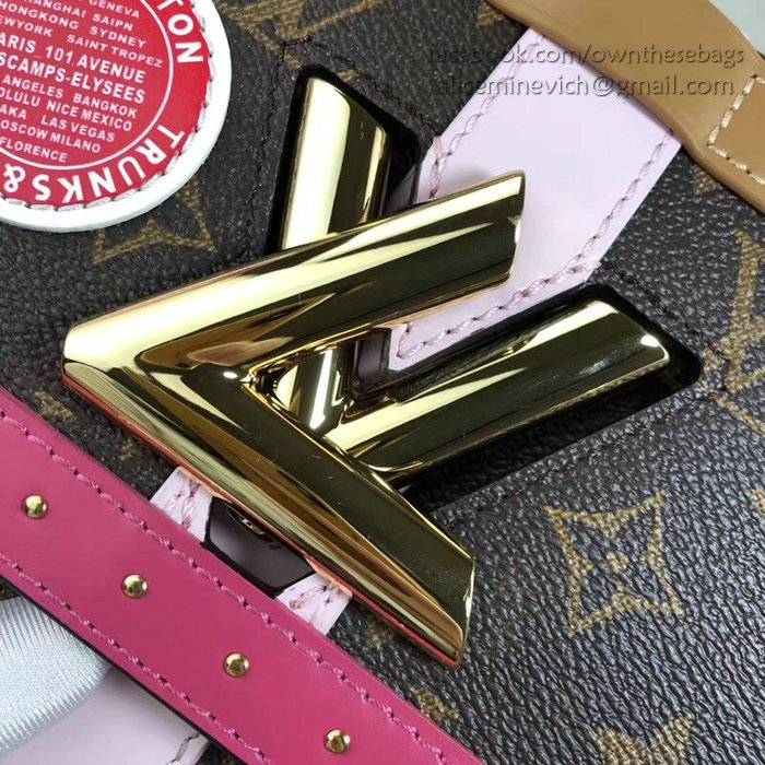 Louis Vuitton Epi Leather Twist MM Pink M43629