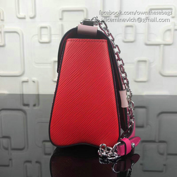 Louis Vuitton Epi Leather Twist MM Red M50282