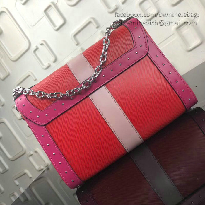 Louis Vuitton Epi Leather Twist MM Red M50282