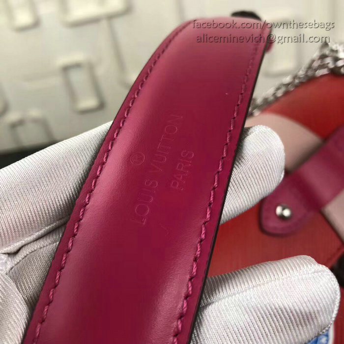 Louis Vuitton Epi Leather Twist MM Red M50282