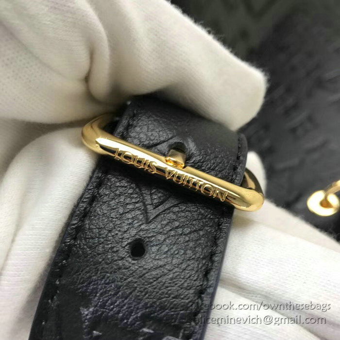 Louis Vuitton Monogram Empreinte Blanche Noir M43618