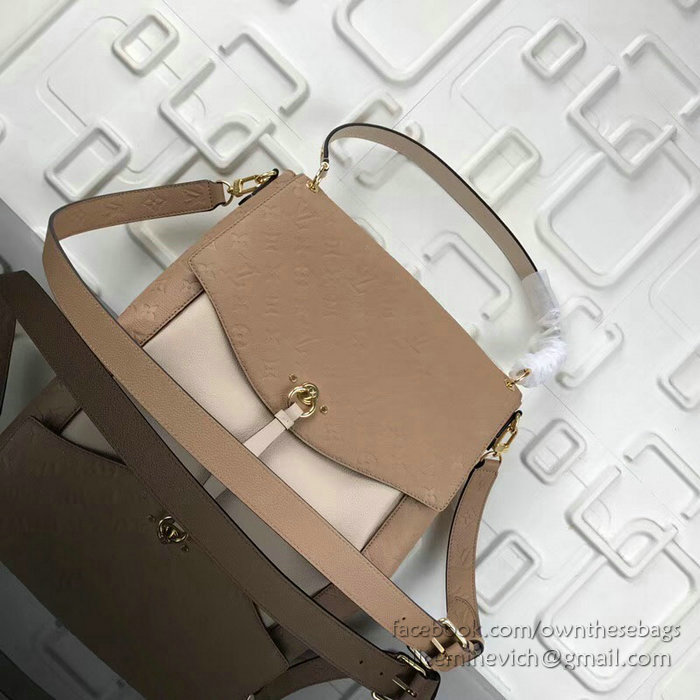 Louis Vuitton Monogram Empreinte Blanche Papyrus Creme M43618