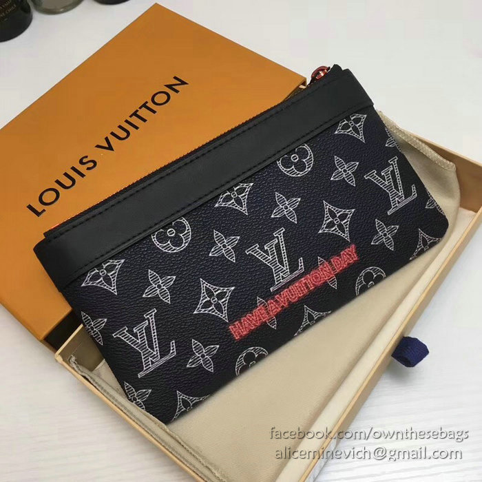 Louis Vuitton Monogram Ink Canvas Pochette Apollo PM M62898