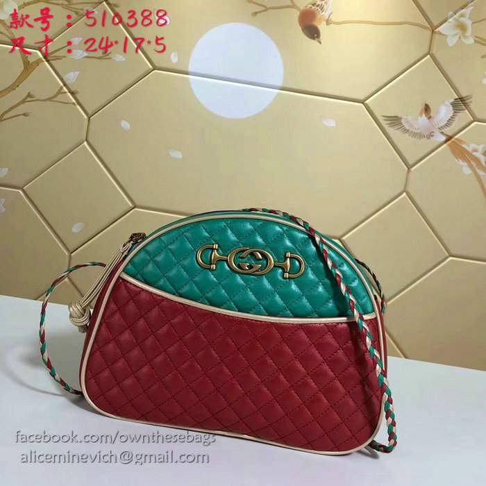 Gucci Lambskin Shoulder Bag 510388