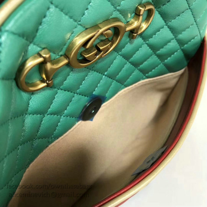 Gucci Lambskin Shoulder Bag 510388