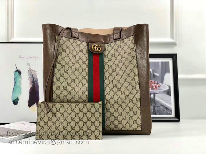 Gucci Ophidia Soft GG Supreme Large Tote 519335