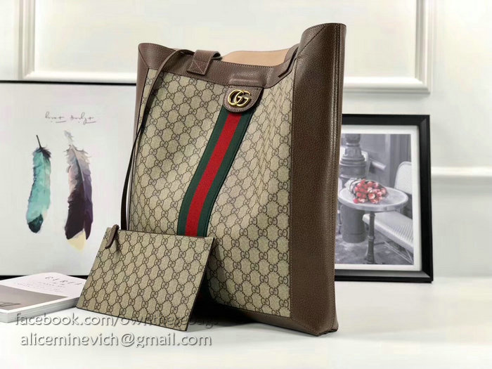 Gucci Ophidia Soft GG Supreme Large Tote 519335